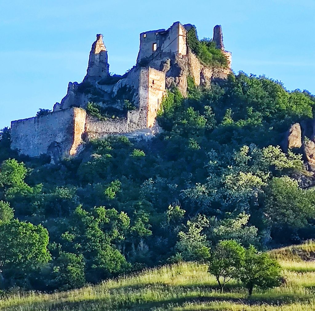 Ruin Duernstein in morning light