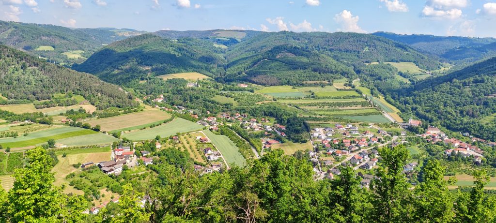 Blick vom Trenning