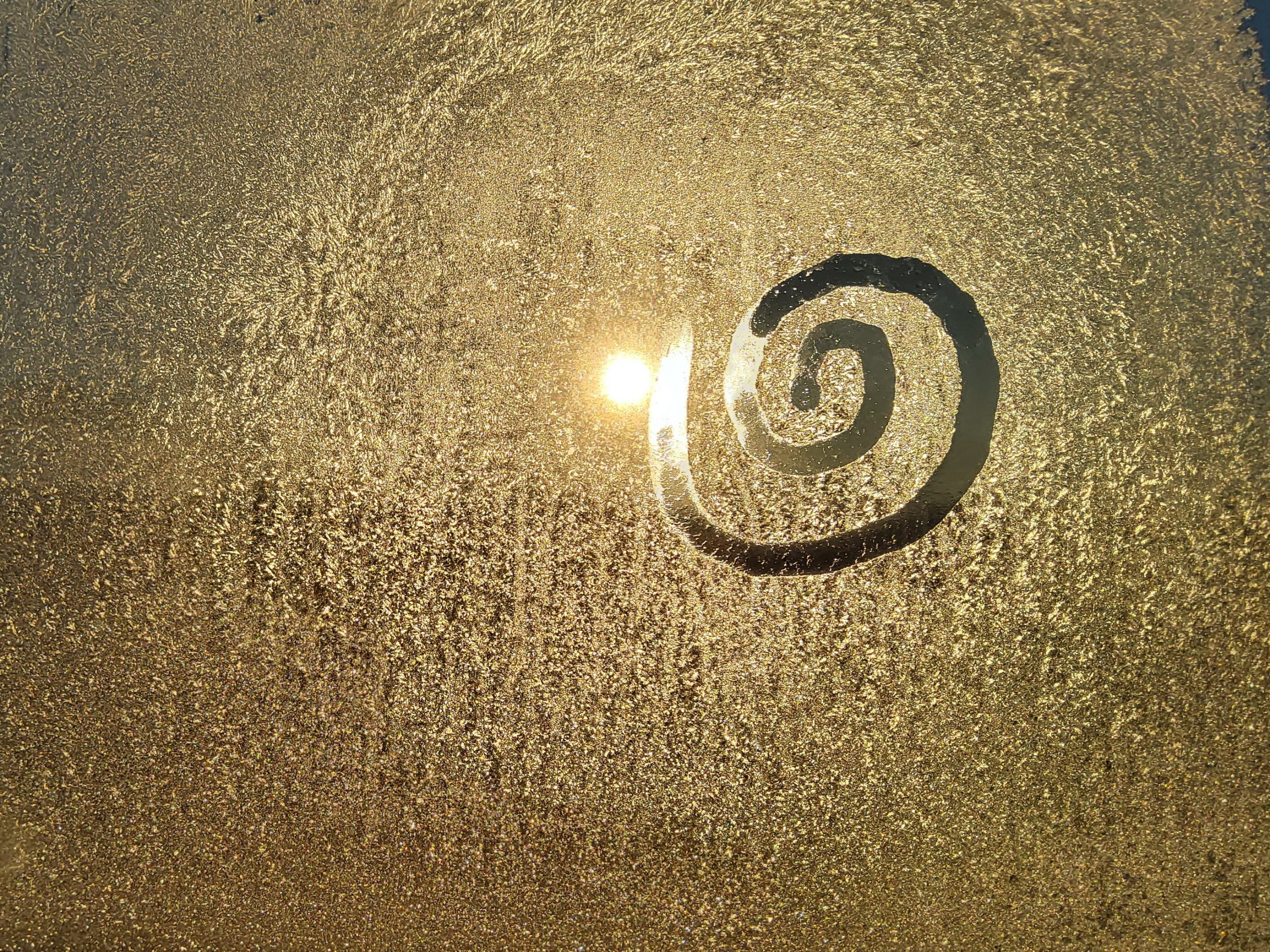 landart in winter
